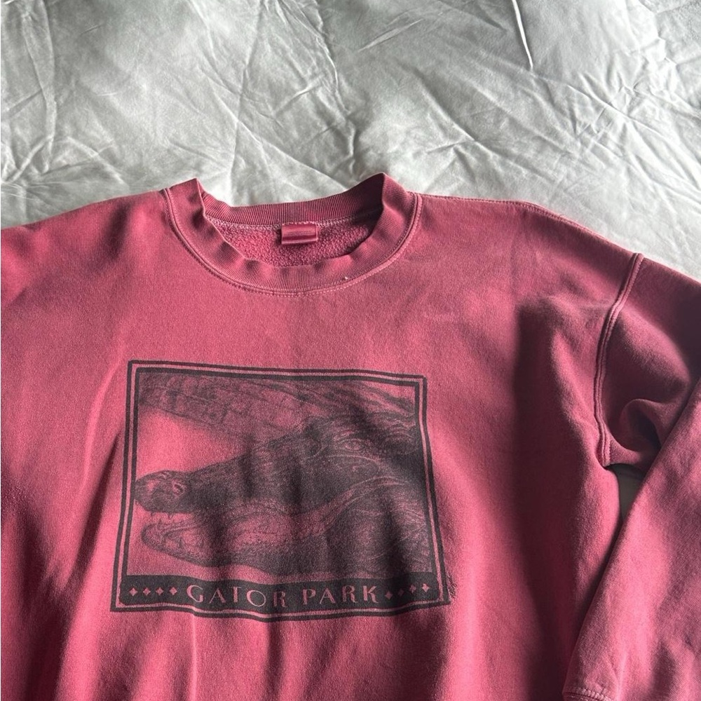 Pink Gator Park Sweatshirt